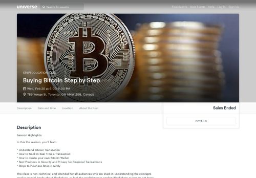 
                            13. Buying Bitcoin Step by Step - Universe