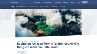 
                            1. Buying From Amazon in a Different Country? Read This - TransferWise