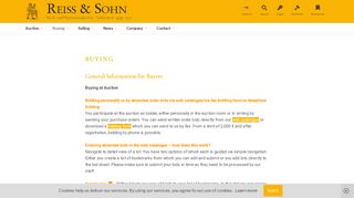 
                            13. Buying – Reiss & Sohn