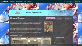 
                            13. Buzon/Correo | Wikia Grand-Fantasia-Lat | FANDOM powered by Wikia