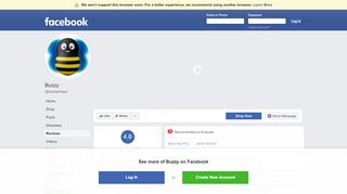 
                            4. Buzzy - Reviews | Facebook