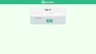 
                            3. BuzzyDoc | Sign-in