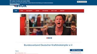 
                            3. BVDK - Bundesverband Deutscher Kraftdreikämpfer e.V.