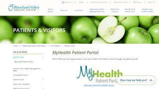 
                            9. BVHS Patient Portal - Blanchard Valley Health System