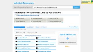 
                            5. bvnregistrationportal.nibss-plc.com.ng at Website Informer. Visit ...