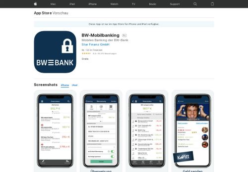 
                            10. BW Mobilbanking im App Store - iTunes - Apple