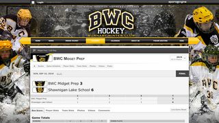 
                            11. BWC Midget Prep at Shawnigan Lake School - 18/19 Season 2019