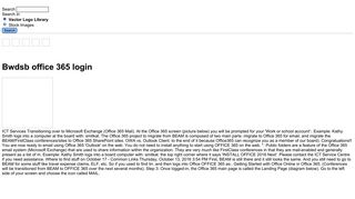 
                            9. Bwdsb office 365 login