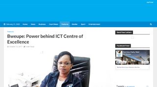 
                            13. Bweupe: Power behind ICT Centre of Excellence – Zambia Daily Mail