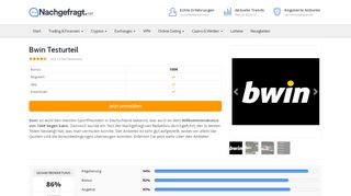 
                            12. Bwin Bonus - Neukunden bekommen 100€ extra Guthaben