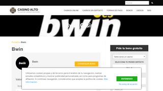 
                            9. Bwin Casino España - Casino Alto