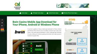 
                            9. Bwin Casino Mobile App Download for iPhone & Android - Casino Apps