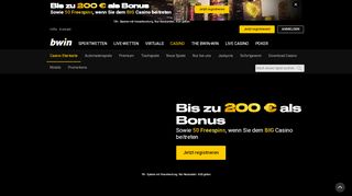 
                            7. bwin Casino: Online Casino Spiele | 500 € Täglicher Bonus