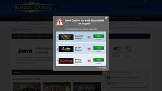 
                            13. Bwin casino | Te ofrece hasta el 100% en tu primer depósito