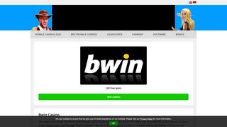 
                            10. Bwin Online Casino Offering a Bonus of Up to $200 | mobile-casino.com