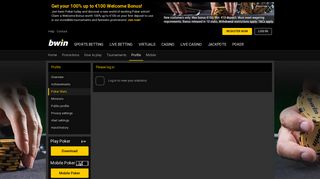 
                            3. bwin - Poker