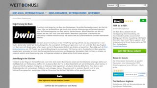 
                            10. Bwin Registrierung: Die Anmeldung bei Bwin Schritt für Schritt