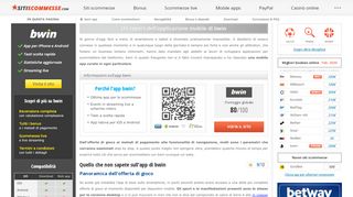
                            13. bwin – un'app mobile per scommettere tra le migliori in circolazione