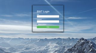 
                            8. BWT Login User Password Passwort speichern