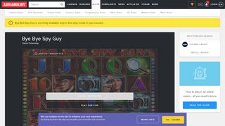 
                            11. Bye Bye Spy Guy Slot Review & Bonus Codes - AskGamblers