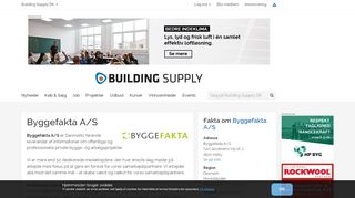 
                            6. Byggefakta A/S - Building Supply DK