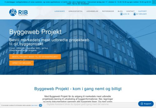 
                            5. Byggeweb Projekt - Professionel projektweb — RIB