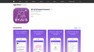 
                            3. BYJU'S Parent Connect on the App Store - iTunes - Apple