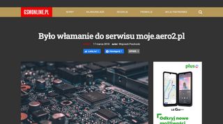 
                            11. Było włamanie do serwisu moje.aero2.pl - GSMonline