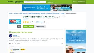 
                            5. BYOjet Questions (page 5) - ProductReview.com.au