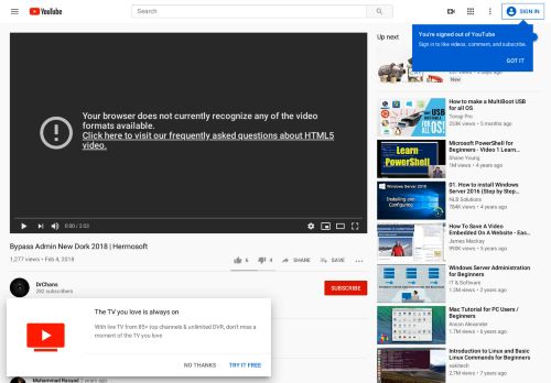 
                            4. Bypass Admin New Dork 2018 | Hermosoft - YouTube