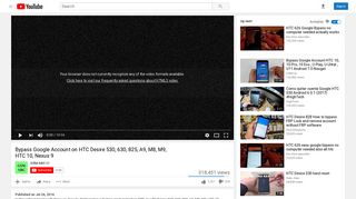 
                            13. Bypass Google Account on HTC Desire 530, 630, 825, A9, M8, M9 ...
