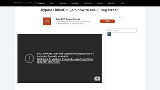 
                            10. Bypass LinkedIn “Join now to see…” nag screen