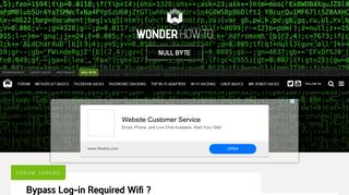 
                            9. Bypass Log-in Required Wifi ? « Null Byte :: WonderHowTo