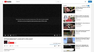 
                            7. BYPASS MINECRAFT LOGIN WITH VPN | EASY! - YouTube