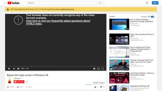 
                            1. Bypass the login screen of Windows 98 - YouTube