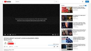 
                            8. bypass ubisoft account login in assassin's creed revelation - YouTube