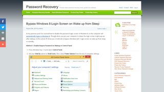 
                            1. Bypass Windows 8 Login Screen on Wake up from Sleep ...