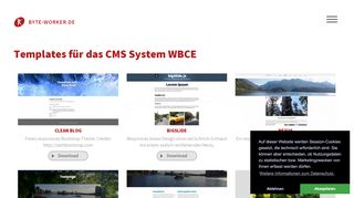 
                            12. byte-worker.de - WBCE Templates Download