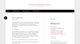 
                            3. Byteverts Best PTC | Part time earn home without investment