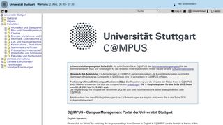 
                            11. C@mpus - campus.uni-stuttgart.de - Universität Stuttgart