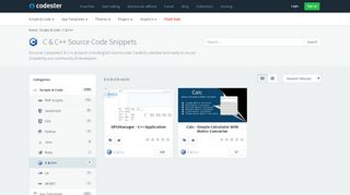 
                            12. C & C++ Source Code Snippets | Codester