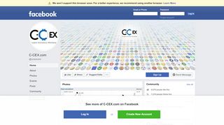 
                            11. C-CEX.com - Home | Facebook