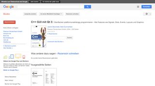 
                            5. C++ GUI mit Qt 3: Oberflächen plattformunabhängig programmieren - ...