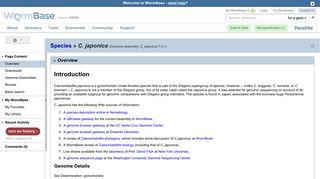 
                            4. C. japonica - WormBase : Nematode Information Resource