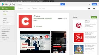 
                            11. C More – Apps i Google Play