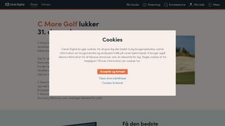 
                            6. C More Golf lukker – Canal Digital