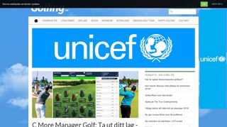 
                            9. C More Manager Golf: Ta ut ditt lag - vinn fina priser! - Golfing