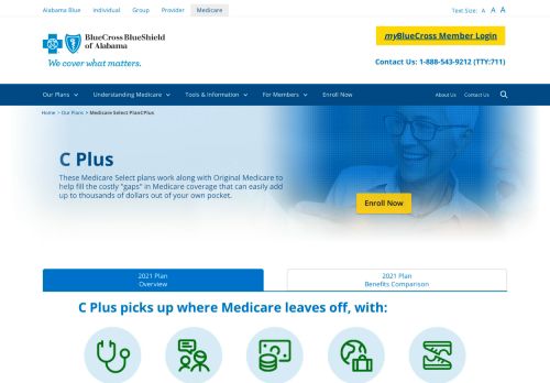 
                            11. C Plus Medicare Select Plans | Blue Cross and Blue Shield of Alabama