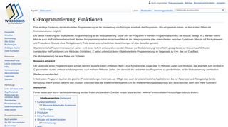 
                            7. C-Programmierung: Funktionen – Wikibooks, Sammlung freier Lehr ...