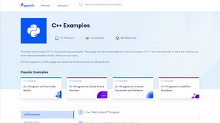 
                            12. C++ Programming Examples Page | Programiz
